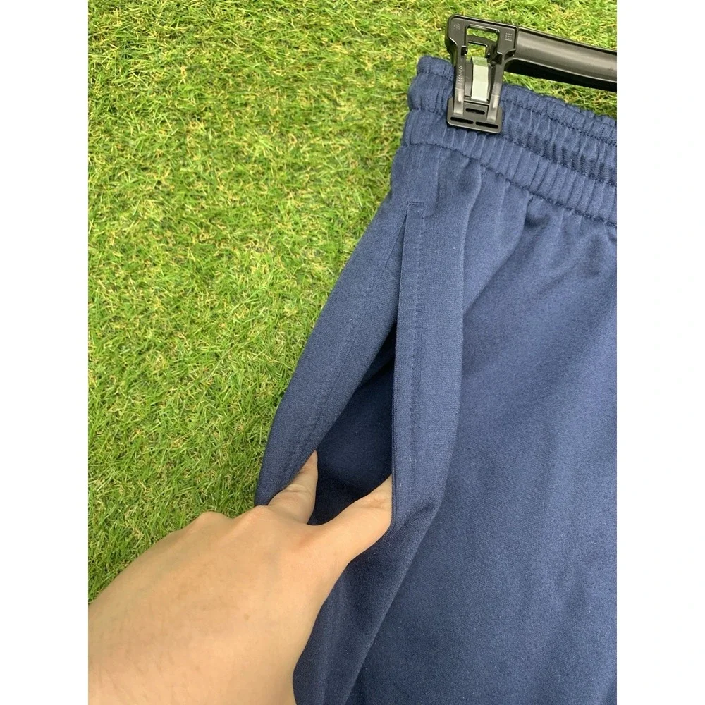 Jordan Sweatpants Mens Small Fleece Joggers Pockets Comfort Air Y2K Ankle Zip